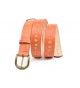 Ceinture en Cuir artisanal